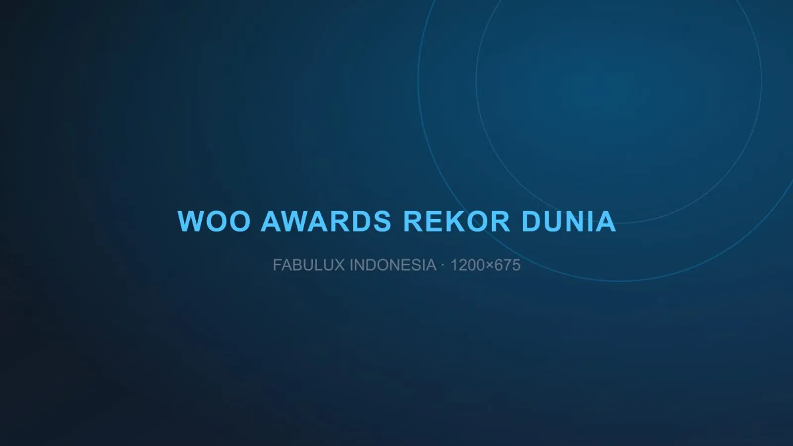 Kolase penghargaan dan proyek global Fabulux dengan latar layar LED