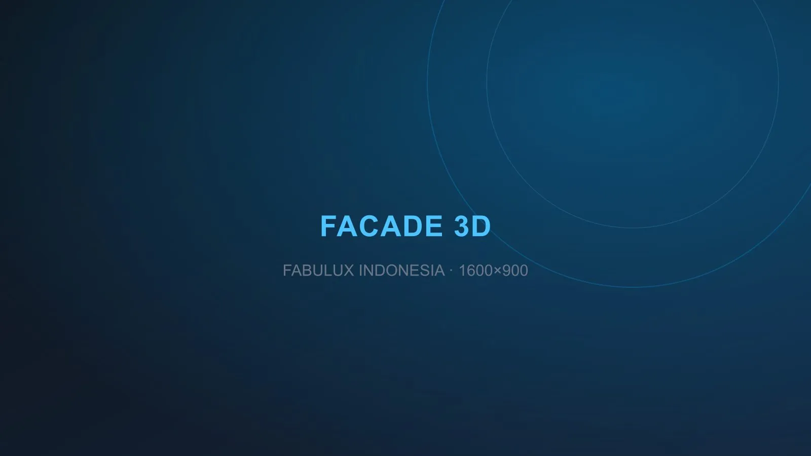 Layar LED lengkung di sudut gedung menampilkan konten 3D mata telanjang yang tampak keluar dari layar